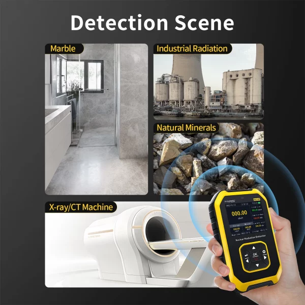 Geiger Zähler Nuklear Strahlungs Detektor Beta Gamma β γ Röntgen Dosimeter Monit - Image 4