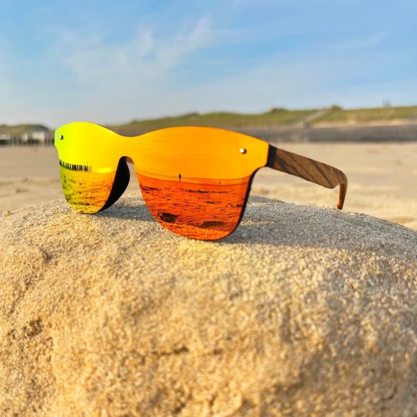 Raw Timber Zebrano Sonnenbrille - Image 6