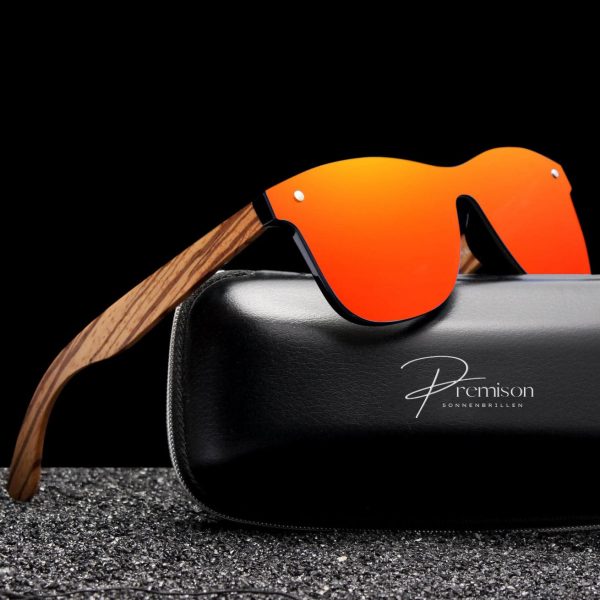 Raw Timber Zebrano Sonnenbrille - Image 3