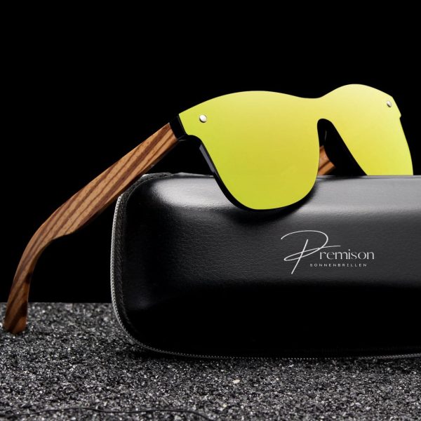 Raw Timber Zebrano Sonnenbrille - Image 4
