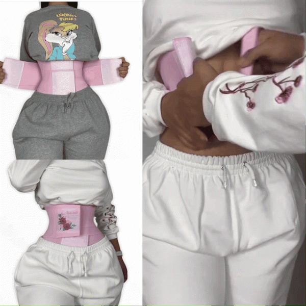 TIKTOK HEIßE VERKÄUFE Frauen Taille Trainer Radiergummi Gürtel Bauch Control Taille Trimmer Abnehmen Bauch Band Shaper - Image 2
